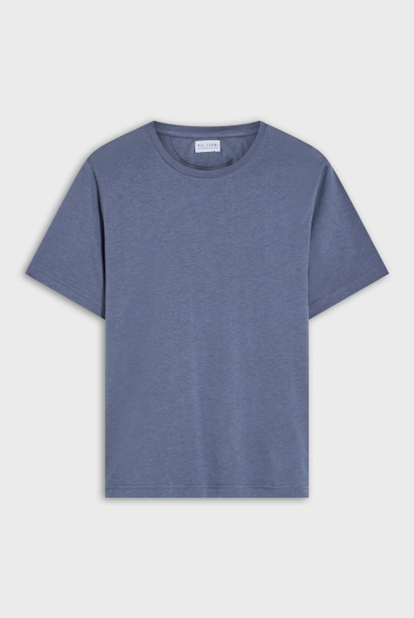 Tshirt in cotton and lyocell - T-shirts | Pal Zileri shop online