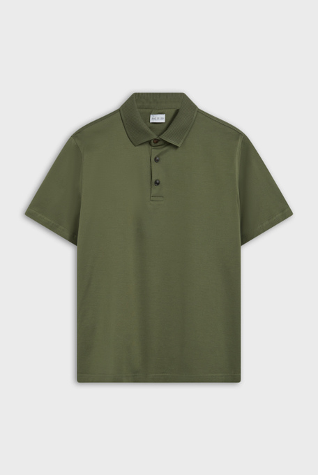 Jersey polo in mercerized cotton - Polo | Pal Zileri shop online