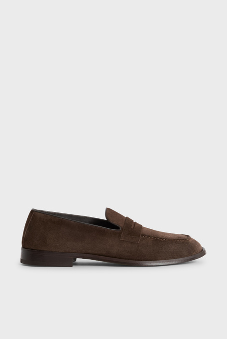 Loafers in suede with leather sole | Pal Zileri shop online