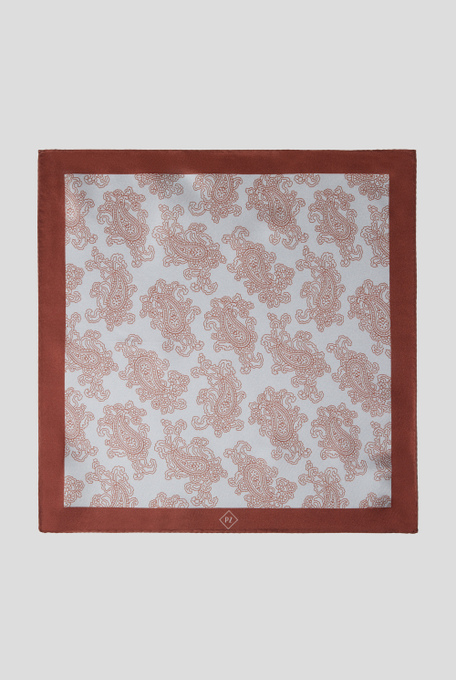 Printed silk pocketsquare - Textiles | Pal Zileri shop online