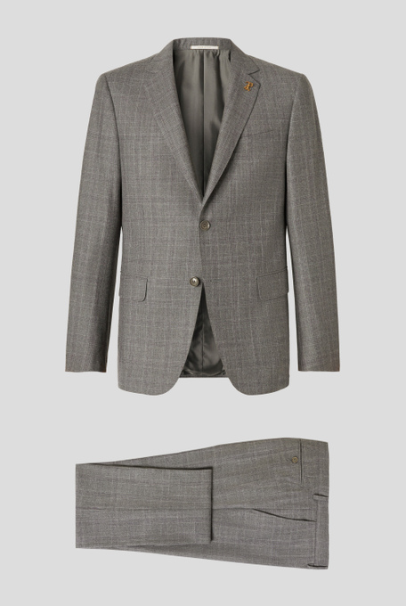 Key 2 pieces suit in wool and cashmere with Prince of Wales motif | Pal Zileri shop online