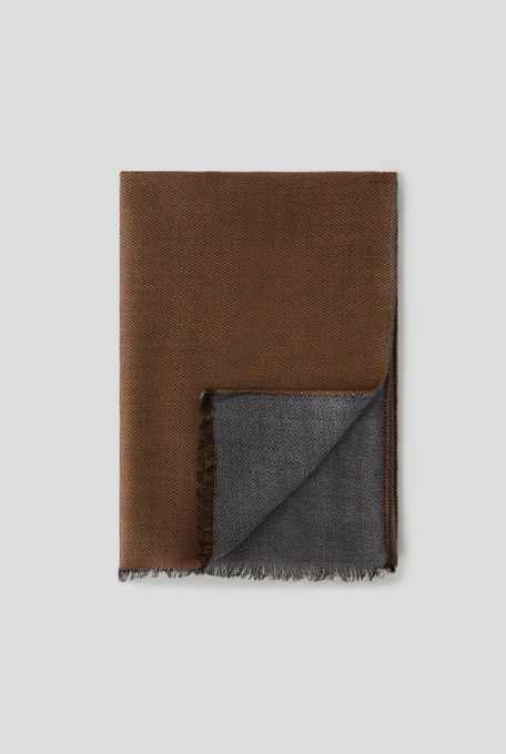 Scarf in wool with tubolar processing - SALE | Pal Zileri shop online