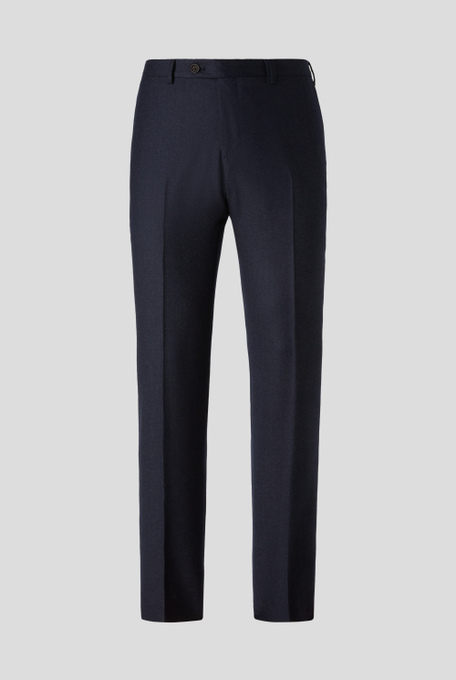 Classic trousers in flannel wool - Formal trousers | Pal Zileri shop online