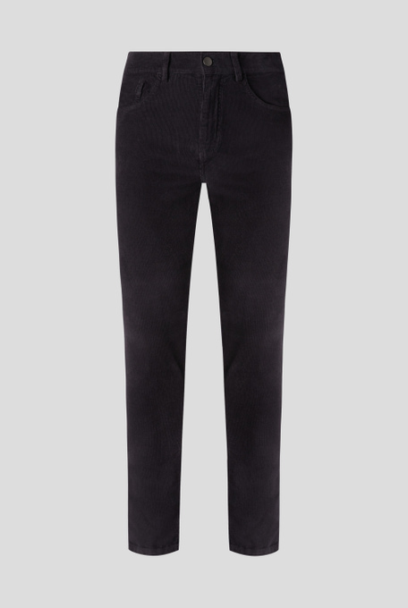 Corduroy 5-pocket trousers slim fit - Trousers | Pal Zileri shop online