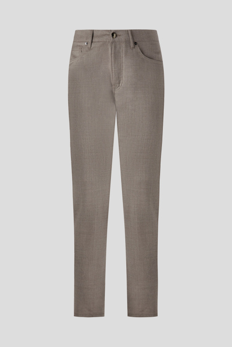 Pantaloni 5 tasche in pura lana - Cinque tasche/denim | Pal Zileri shop online