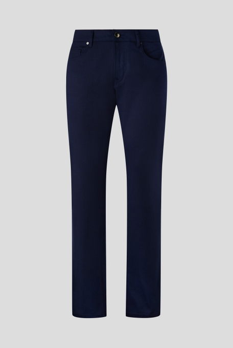 5-pocket trousers in cotton and lyocell - Five pockets/denim | Pal Zileri shop online