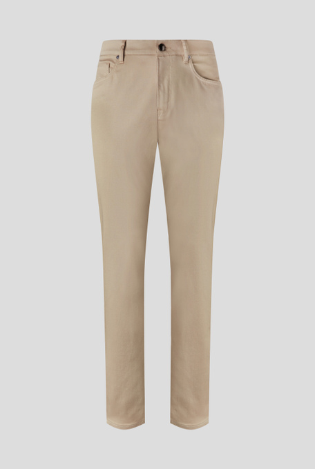 Pantaloni 5 tasche in cotone e lyocell - Pantaloni | Pal Zileri shop online