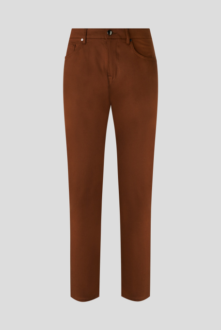 5-pocket trousers in cotton and lyocell - SALE - Clothing | Pal Zileri shop online