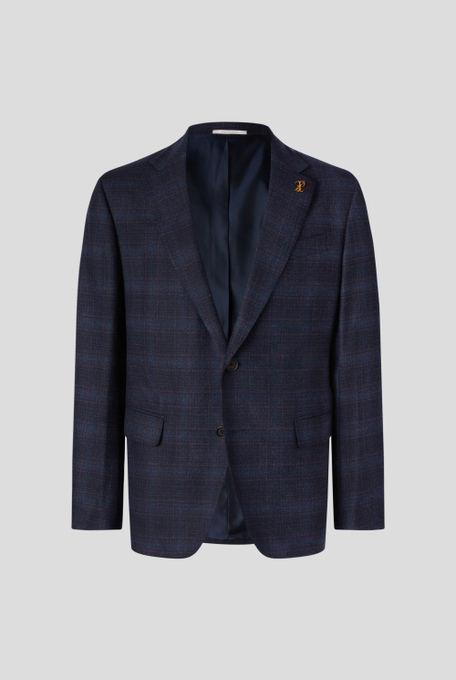Tailored blazer in pure wool with Prince of Wales motif - Blazers | Pal Zileri shop online
