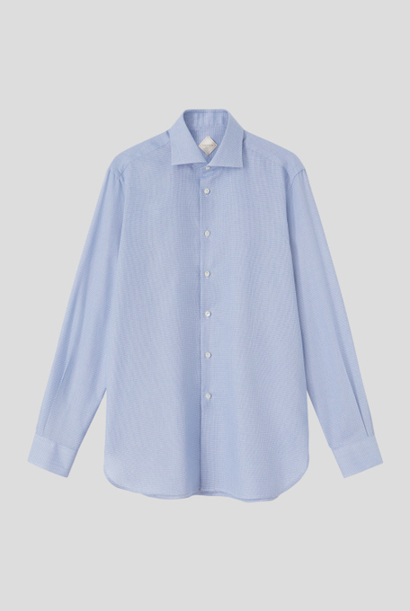 Shirt in cotton jacquard - Shirts | Pal Zileri shop online