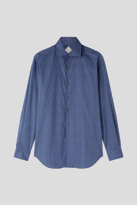 Camicia stampata in cotone stretch - Camicie | Pal Zileri shop online
