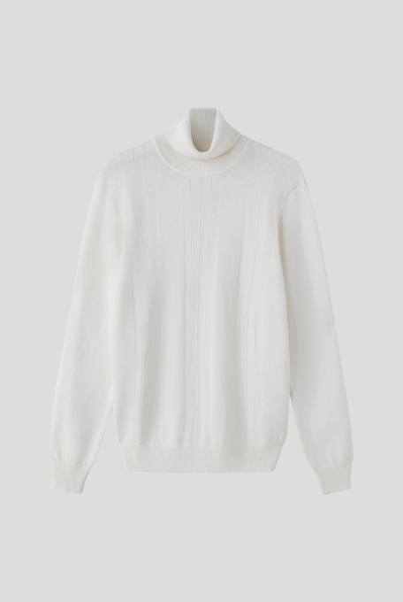 Turtleneck in wool and cashmere - Knitwear | Pal Zileri shop online