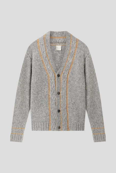 Cardigan in mixed wool and alpaca - Top | Pal Zileri shop online