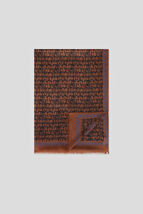 Printed scarf in modal and cashmere - Highlights | Pal Zileri shop online