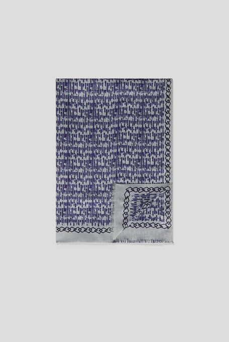 Printed scarf in modal and cashmere - Textiles | Pal Zileri shop online