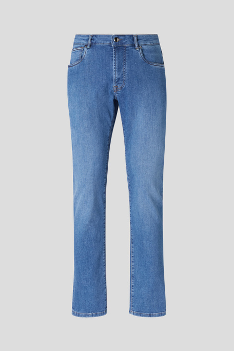 5-pocket denim in stretch cotton - Trousers | Pal Zileri shop online
