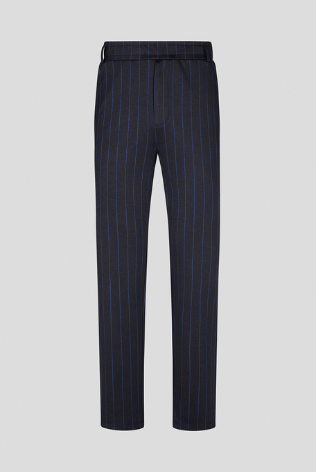 Sweatpants with pinstripe motif - Casual trousers | Pal Zileri shop online