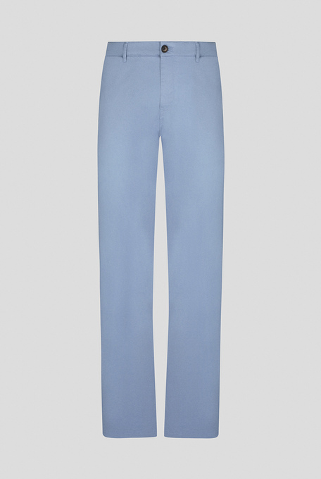 Chino trousers with a slim fit in a soft stretch cotton - PRIVATE SALE | Pal Zileri shop online