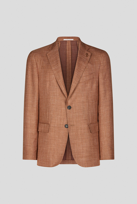 Fully unlined and deconstructed blazer from the Brera line in wool and silk - Blazers | Pal Zileri shop online