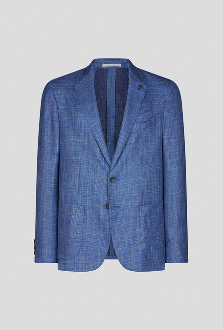 Unstructured blazer from the Brera line in wool, silk and linen - Brera | Pal Zileri shop online