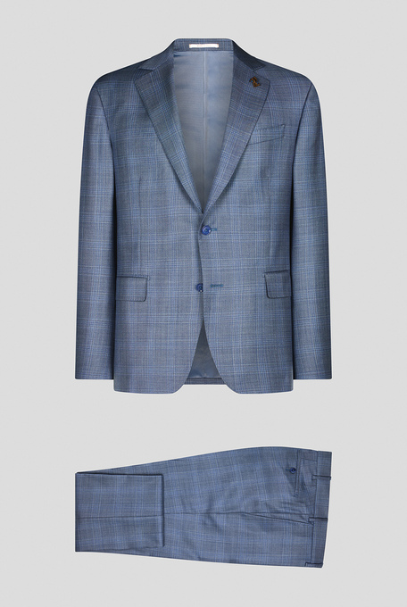 Two-piece suit from the Vicenza line made crafted from wool with check motif - Suits | Pal Zileri shop online