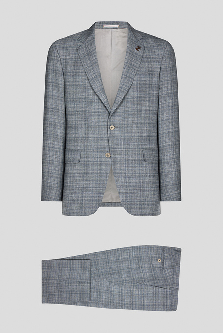Two-piece suit from the Vicenza line crafted from pure wool with micro patterns - SALE - Clothing | Pal Zileri shop online