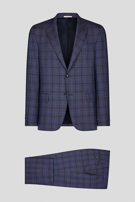 Two-piece suit from the Key line in pure wool with Prince of Wales micro pattern - Suits | Pal Zileri shop online