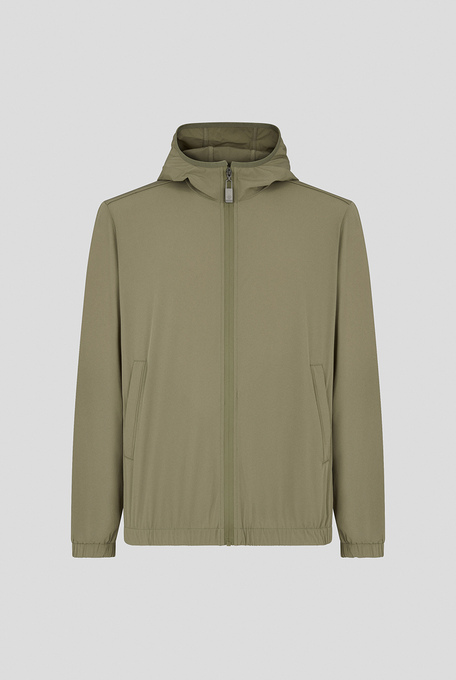 Nylon bomber jacket with hoodie wind and rain resistant - Outerwear | Pal Zileri shop online