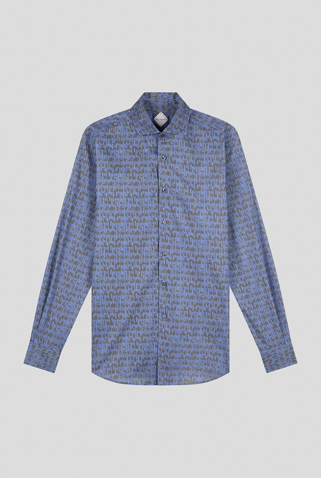 Camicia di cotone stretch con stampa esclusiva Pal Zileri - Camicie | Pal Zileri shop online