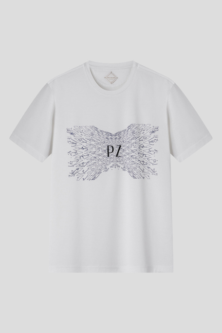 T-shirt in jersey di cotone con stampa esclusiva - Abbigliamento | Pal Zileri shop online