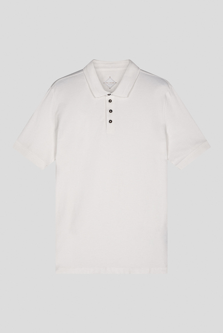 Short-sleeved polo shirt in stretch cotton piqué - SALE - Clothing | Pal Zileri shop online