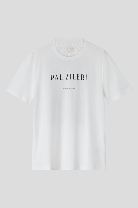 T-shirt in jersey di cotone con stampa esclusiva - Abbigliamento | Pal Zileri shop online