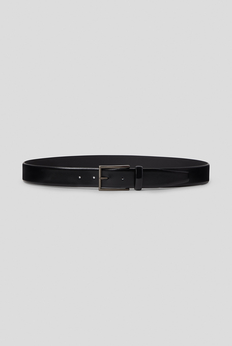 Leather belt from the line Cerimonia with ruthenium buckle - A special occasion | Pal Zileri shop online