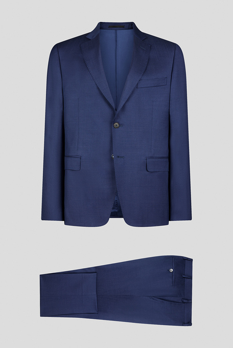 Two-piece suit from the line Cerimonia in pure wool with small stitch craft - Suits and blazers | Pal Zileri shop online