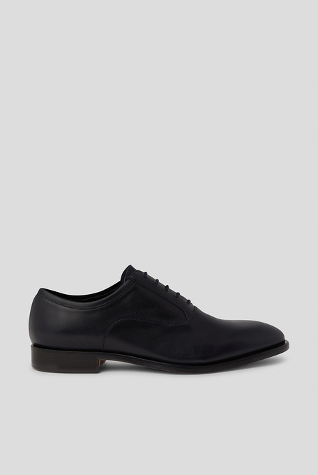 The oxford shoes from the line Cerimonia in brushed leather - Shoes | Pal Zileri shop online
