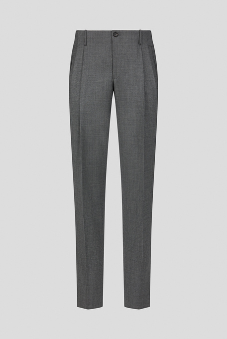 Pantaloni classico doppia pince in lana 130's - Trousers | Pal Zileri shop online
