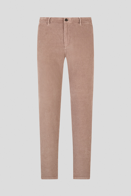 Pantaloni chino slim fit in velluto a coste - Trousers | Pal Zileri shop online