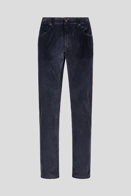 5-pocket trousers in velvet corduroy - Trousers | Pal Zileri shop online