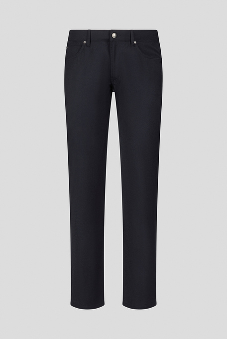 5-pocket trousers in stretch wool - Five pockets/denim | Pal Zileri shop online