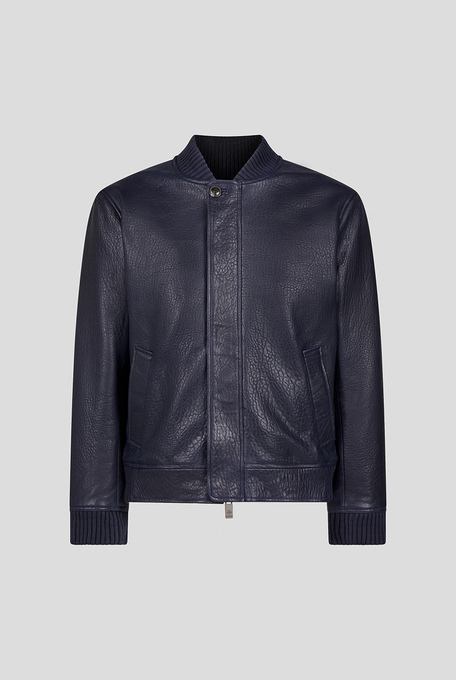 Bomber in nappa con stampa cervo - Leather Jackets | Pal Zileri shop online