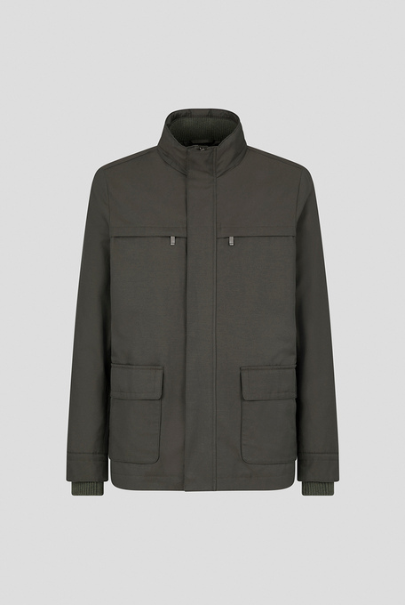 Oyster field Jacket with detachable lining in army green - Outerwear | Pal Zileri shop online