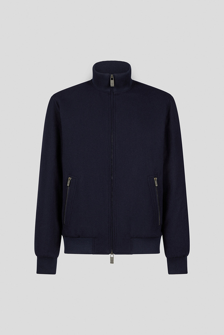 Bomber in knitted wool - Clothing | Pal Zileri shop online