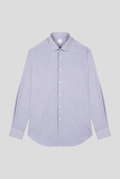 Light blue wrinkle free shirt with standard collar - Top | Pal Zileri shop online