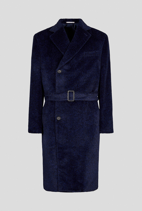Double-breasted coat with adjustable belt - Coats | Pal Zileri shop online