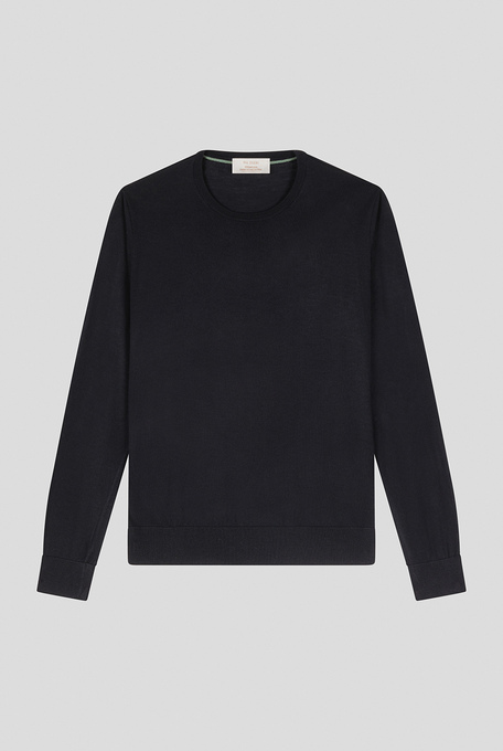 Maglia girocollo Effortless in lana sottile - Knitwear | Pal Zileri shop online