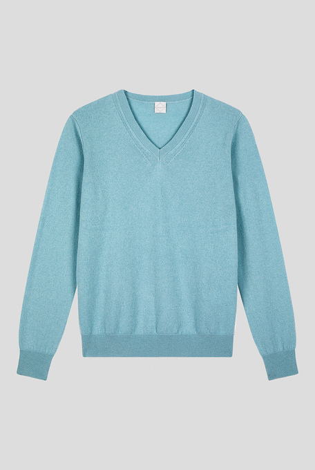 V-neck in cashmere - Sweaters | Pal Zileri shop online