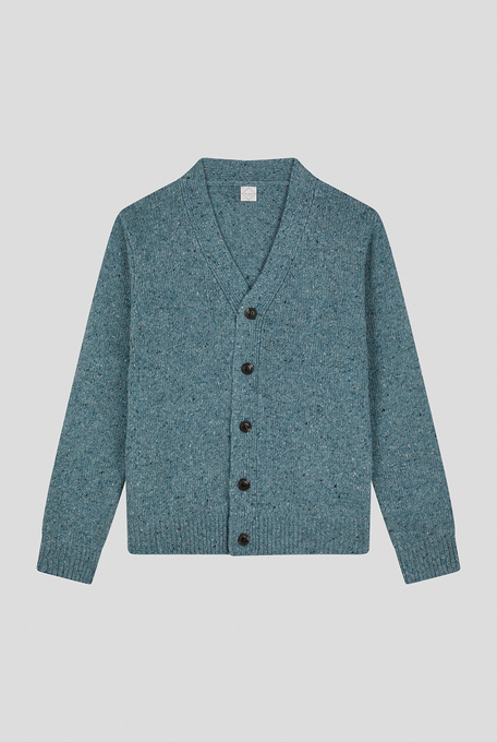 Cardigan in alpaca and wool - Clothing | Pal Zileri shop online