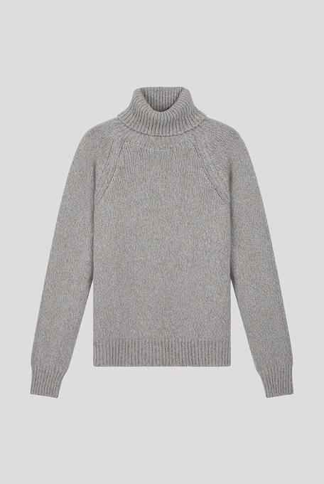 Turtleneck in wool and alpaca - Knitwear | Pal Zileri shop online