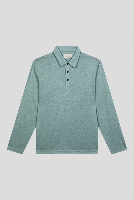 Polo in wool and tencel - Polo | Pal Zileri shop online