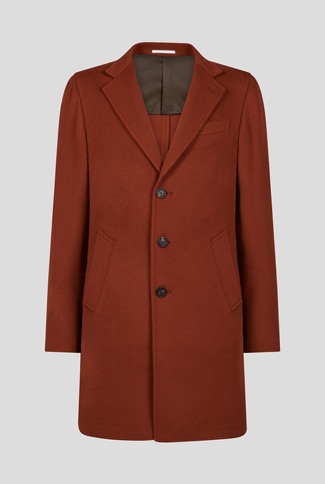 Wool and cashmere coat with buttons - Coats | Pal Zileri shop online
